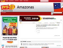 Tablet Screenshot of amazonas.pps.org.br